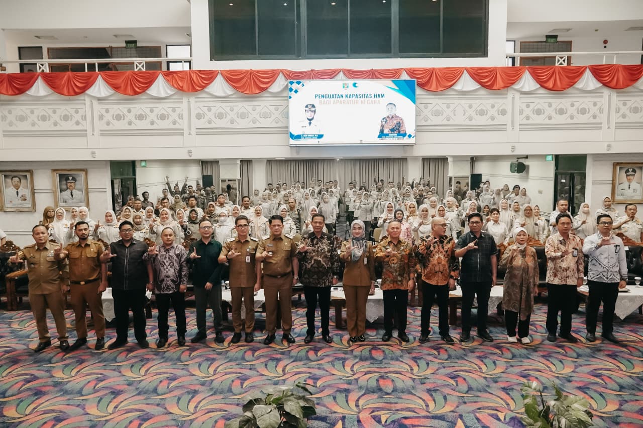 Kunjungi Lampung, Wamen HAM Apresiasi Komitmen Pemprov Integrasikan HAM dalam Tata Kelola Pemerintahan